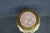 Italian Style Hand-Painted Plant Stand With Pink Marble Top For Sale - Image 4 of 9