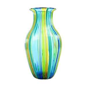 Multicolour Blown Murano Glass Vase by Urban for Made Murano Glass, 2019