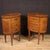 20th Century Italian Inlaid Bedside Tables, 1950s, Set of 2 For Sale - Image 6 of 13