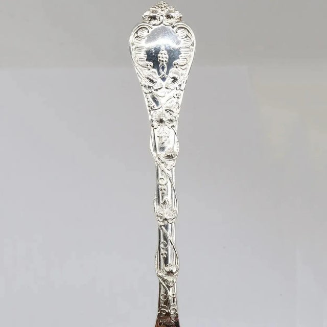 Early 21st Century French Odiot Demidoff Sterling Silver Fish Knife For Sale - Image 4 of 6