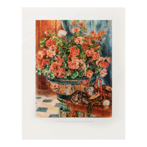 1950s After Renoir "Flowers and Cats", First Edition Swiss Full-Color Print