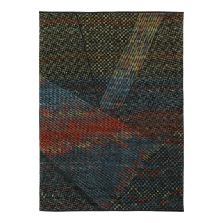 Contemporary Wool Rug With Geometric Abstraction, by Rug & Kilim, Pakistan For Sale