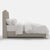 Stoffer Home x Cloth & Company Julia Wingback Bed in Muave Mini Gingham, Queen For Sale In Chicago - Image 6 of 7