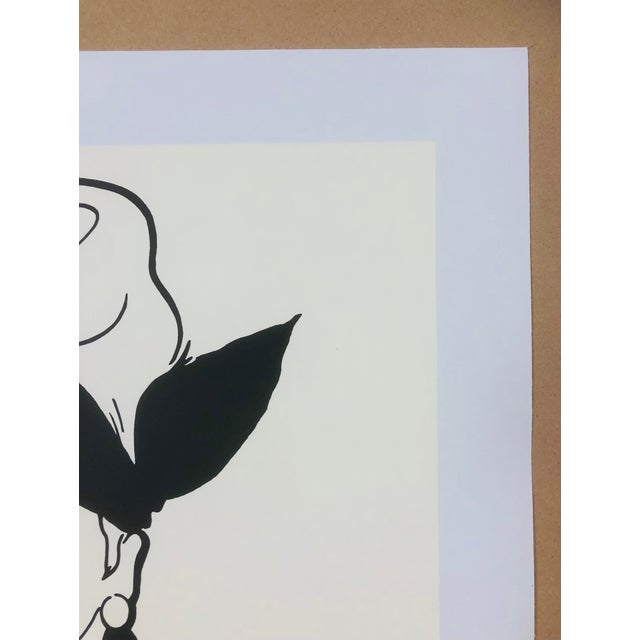 Original Vintage Le Rouge Baiser Offset Lithograph Poster Linen Backed on Canvas by René Gruau, 1970s For Sale - Image 17 of 18