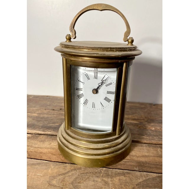 1990s 1990s Mid-Century Modern Carriage Clock For Sale - Image 5 of 5