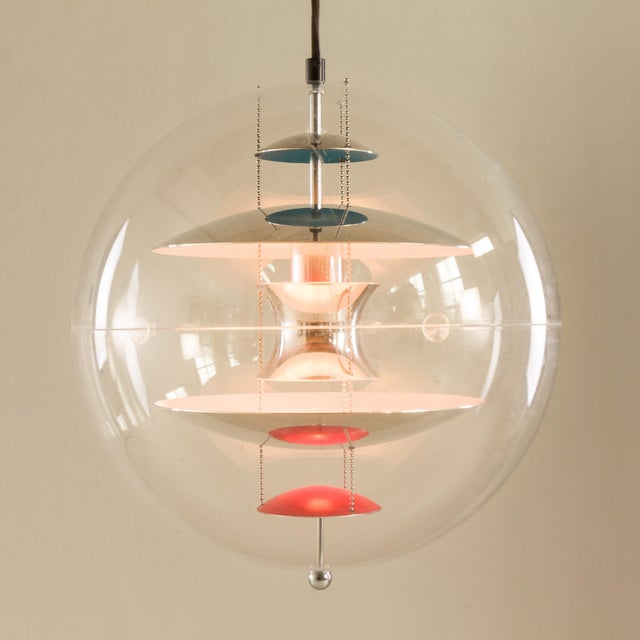 1960s VP Globe Lamp by Verner Panton, Denmark, 1969 For Sale - Image 5 of 12
