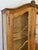 Bookcase Vintage French Louis Xiv Style Oak Glazed Display Cabinet Lot 6490 For Sale - Image 5 of 18