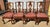Henredon Late 20th Century 4 Henredon Carved Oak and Cane Dining Chairs For Sale - Image 4 of 9