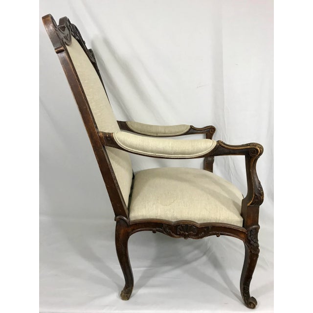 Early 19th Century 19th Century Walnut Chair For Sale - Image 5 of 6