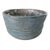 Late 20th Century Mid-Century Signed Studio Art Pottery Bowl With Blue Drip Glaze For Sale - Image 5 of 7