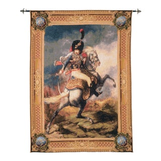 The Cavalier Loom Woven Tapestry - 198 X 152 Cm (6'6" X 5'0") - Requires Rod Size 4 For Sale
