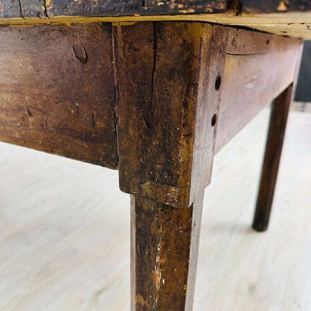 17/18c Italian Farmhouse Dining Table For Sale - Image 15 of 15