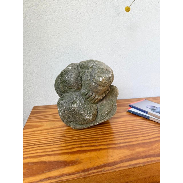 Stone Sculpture of a Man, 1960s For Sale - Image 13 of 18