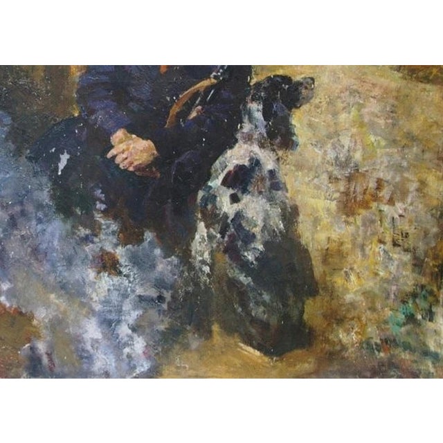 1970s Lenin Portrait Painting, Original Socialist Realism Soviet Art, 1970s 140-198 For Sale - Image 5 of 6