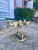 Hollywood Regency 1960s Arthur Court Style Gilt Metal Lyli Side Table . For Sale - Image 3 of 12