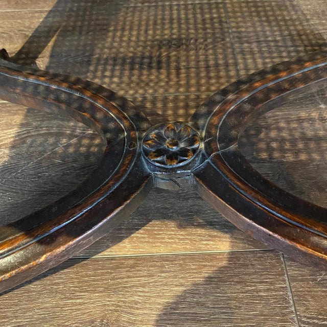 Carved & Caned French Armchairs With Mohair Cushions- A Pair For Sale - Image 12 of 14