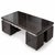 A striking custom-made architectural cocktail table designed and handcrafted in France by Parisian designer Jean-Rémy...