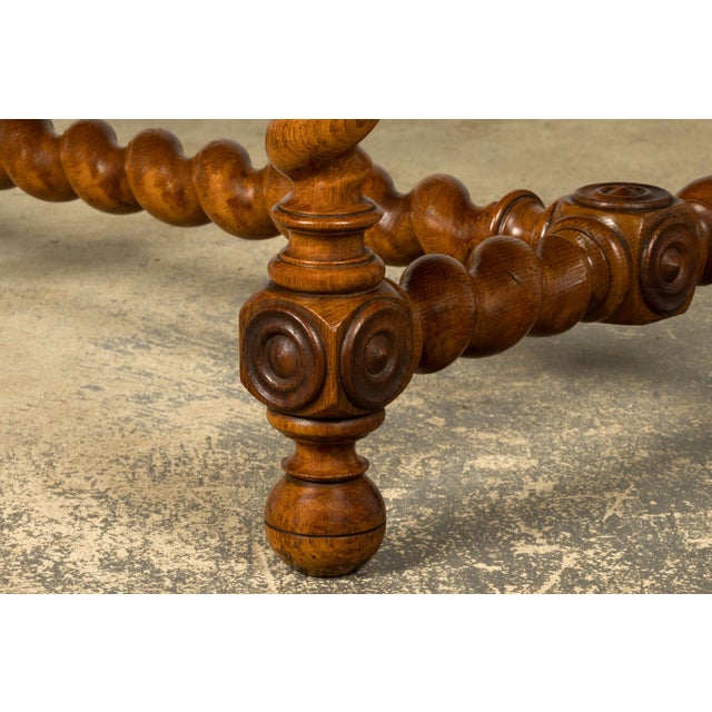 Crafted in France during the late 19th century, this Louis XIII style writing desk was sourced in Provence and is...