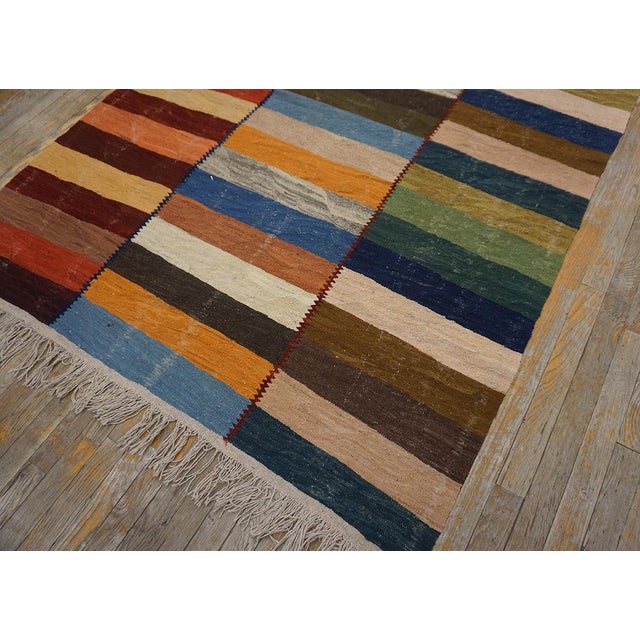 Contemporary Persian Flat-Weave For Sale - Image 9 of 15