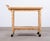 Danish Brutalist Oak Serving Table with Ceramic Tiles, 1960s For Sale - Image 4 of 9