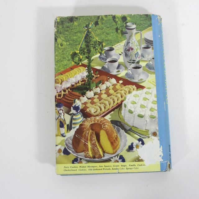 1966 The Best of Swedish Cooking & Baking hard Cover Cookbook The dust jacket has some wear and tears. There are some...