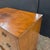 Brown Early 20th Century English Burl Walnut 4 Drawer Chest With Brass Handles on Bracket Feet For Sale - Image 8 of 15