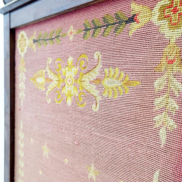 Antique French Empire Style Firescreen, 1800s For Sale - Image 9 of 17
