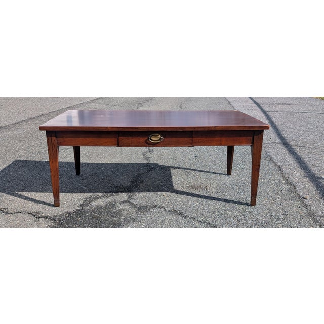 Vintage Craftique Solid Walnut Coffee Table For Sale - Image 15 of 18