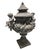 2000 - 2009 A Pair of Monumental 19th-Century Style English Cast Lead Garden Urns With Lids & Putti For Sale - Image 5 of 12