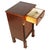 Italian Empire Neoclassical Walnut Bedside Tables from Bassanos Ebanistery, 1920s, Set of 2 For Sale - Image 3 of 9