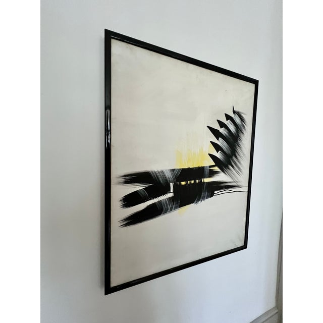 Italian Artist, Large Abstract Composition, Mid to Late 20th Century, Acrylic on Canvas For Sale - Image 3 of 13