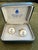 Art Deco Vintage Royal British “Wedgwood” Jasper ware Gold Plated Cufflinks In Case For Sale - Image 3 of 7