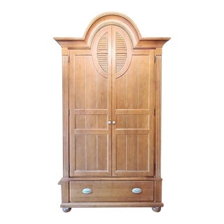 Swedish Gustavian Armoire by Ethan Allen For Sale