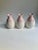 Set of 3 Isaac Mizrahi Pink & White Pottery Vases, 1990's For Sale - Image 4 of 13