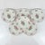 Set of 6 dessert plates from the renowned KG Luneville pottery – Réverbère pattern, iconic pieces of French tableware....