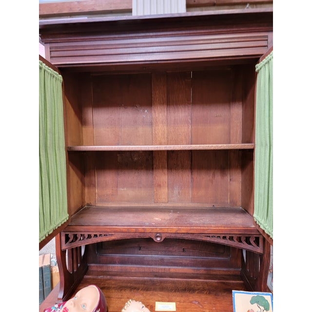 Antique Art Nouveau Cabinet or Cupboard Early 1900's For Sale - Image 14 of 18