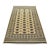 Bokhara Rug 5’2” X 7’8” Beige Wool Tribal Hand-Knotted Oriental Carpet For Sale