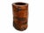 Antique Whole Root Solid Wood Brush Pot Vase Jar 15.75 Lb For Sale In Los Angeles - Image 6 of 17