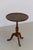 Danish Round Tripod Side Table in Stained Oak by Anton Kildeberg, 1960s For Sale - Image 15 of 18