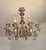 Set of 2 xxl chandeliers - silver-plated, gilded with gold leaf, carved from solid wood - baroque, rococo, louis xv style,...