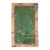 Green Art Deco Chinese Accent Rug no. 31626 For Sale