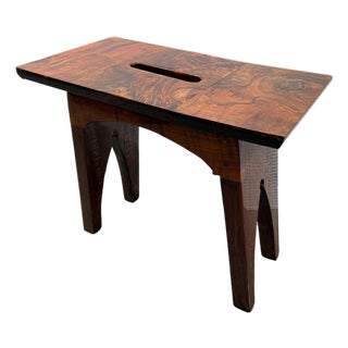 John Bordon Bastogne Walnut Bench For Sale