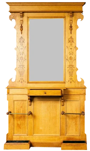Vintage Mirror Hallway Cupboard