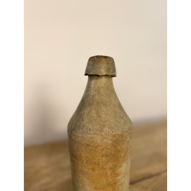 English 19th Century Salt Glazed Bottle For Sale - Image 3 of 3
