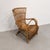 Boho Chic Vintage Natural Rattan Armchair, 1970s For Sale - Image 3 of 8