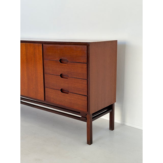 Wood Sideboard in Teak, 1970s For Sale - Image 7 of 18