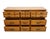 Mid 20th Century Garrison Furniture Solid Hard Rock Maple Colonial Early American 58" Triple Dresser 1858 For Sale - Image 5 of 13