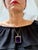 Purple 102 Ct Emerald Cut Amethyst & 5.5 Ct Diamond Pendant Necklace 14ky Gold + Chain For Sale - Image 8 of 8