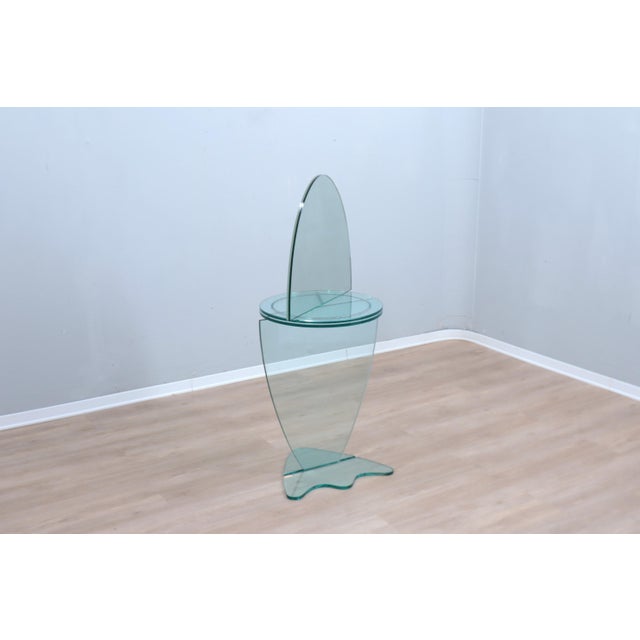 Postmodern Vintage Freestanding Swivel Vanity Mirror, 1990s For Sale - Image 3 of 13