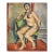 Frances Reswick Seated Nude Woman Oil on Canvas For Sale